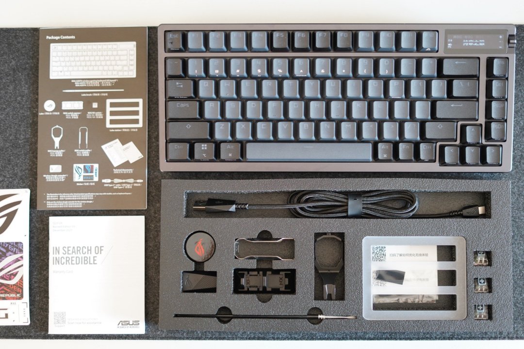 ROG夜魔键盘一代改装分享